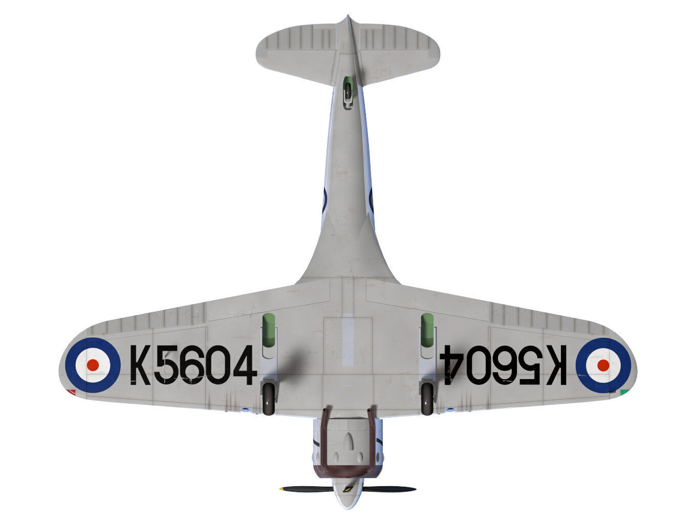 GlosterF5 3D model_14