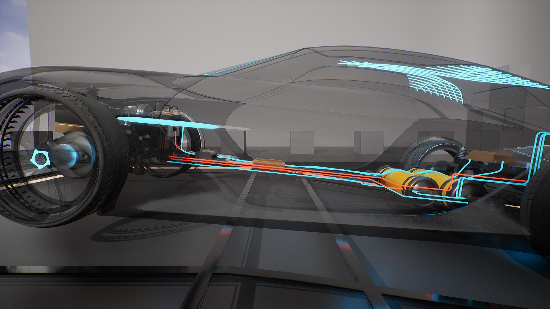 Machine Parts - CAR Low-poly 3D model_15