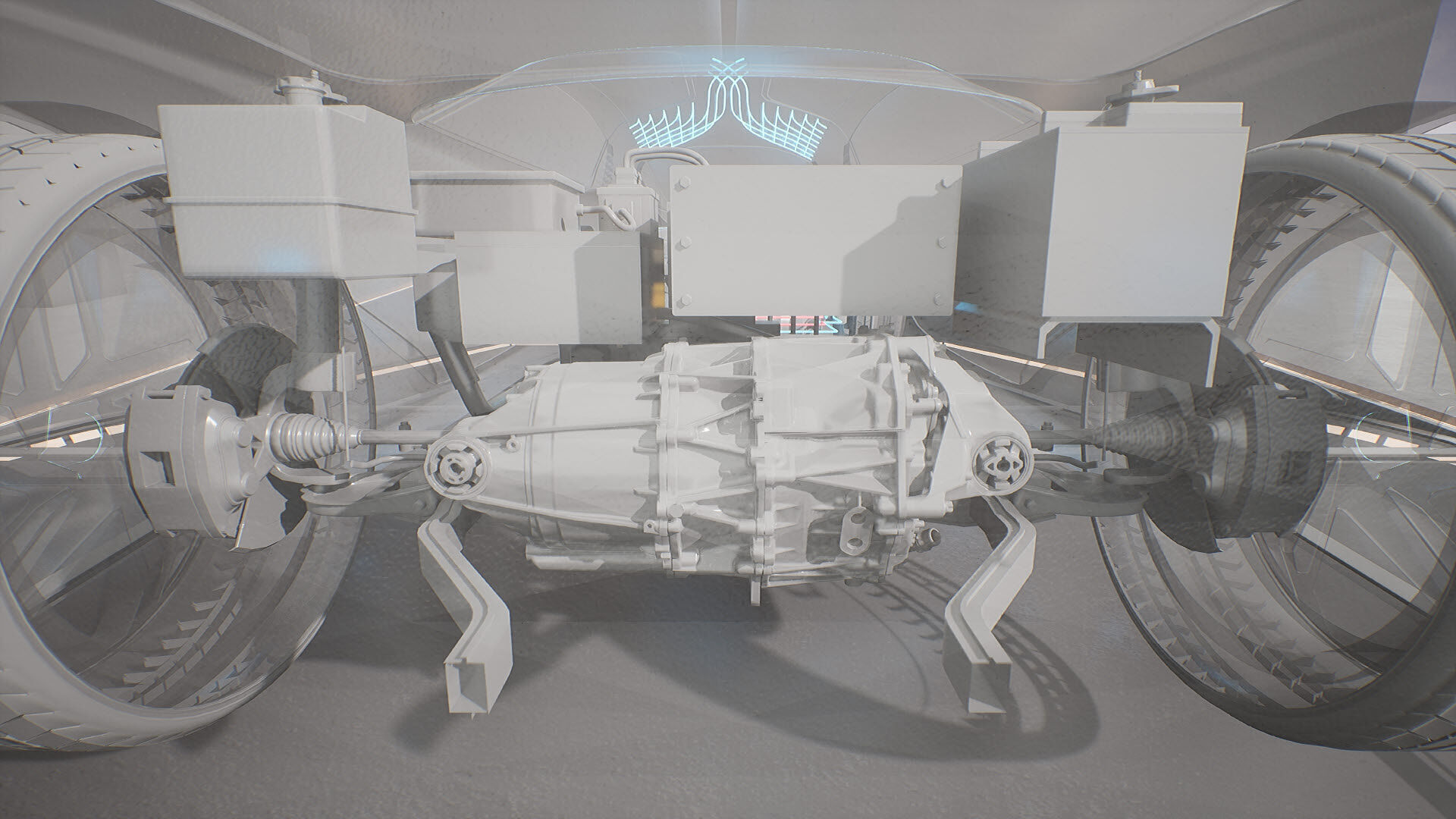 Machine Parts - CAR Low-poly 3D model_23