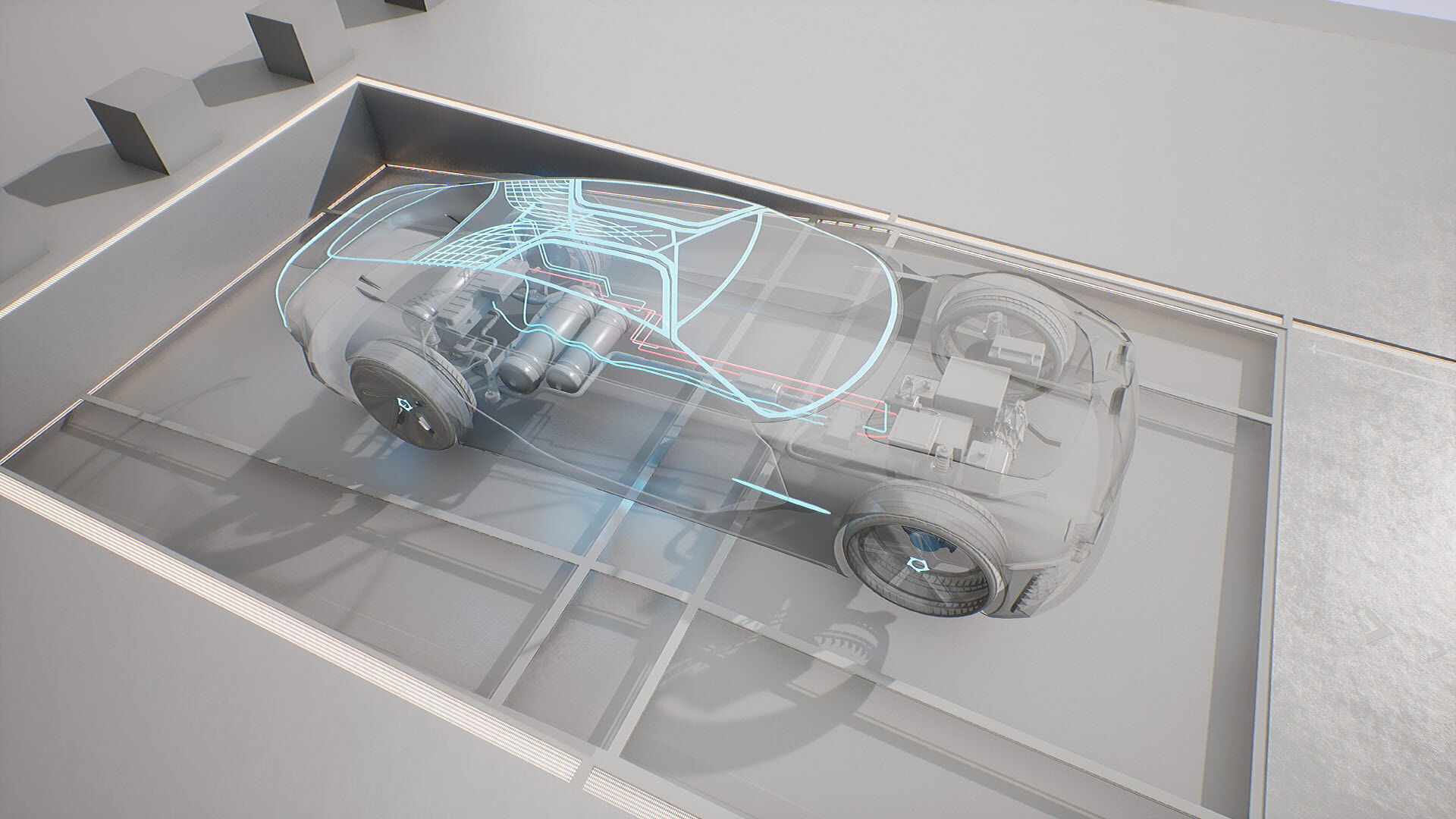 Machine Parts - CAR Low-poly 3D model_18