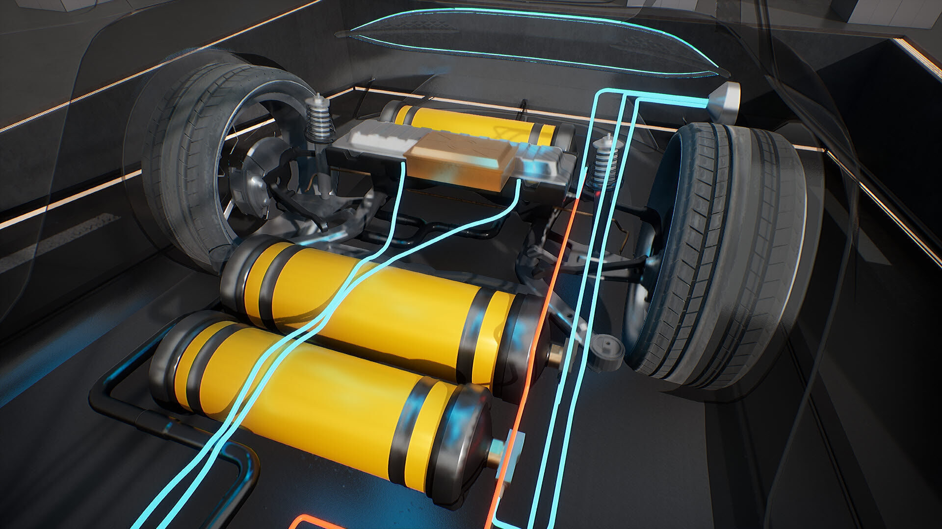 Machine Parts - CAR Low-poly 3D model_11