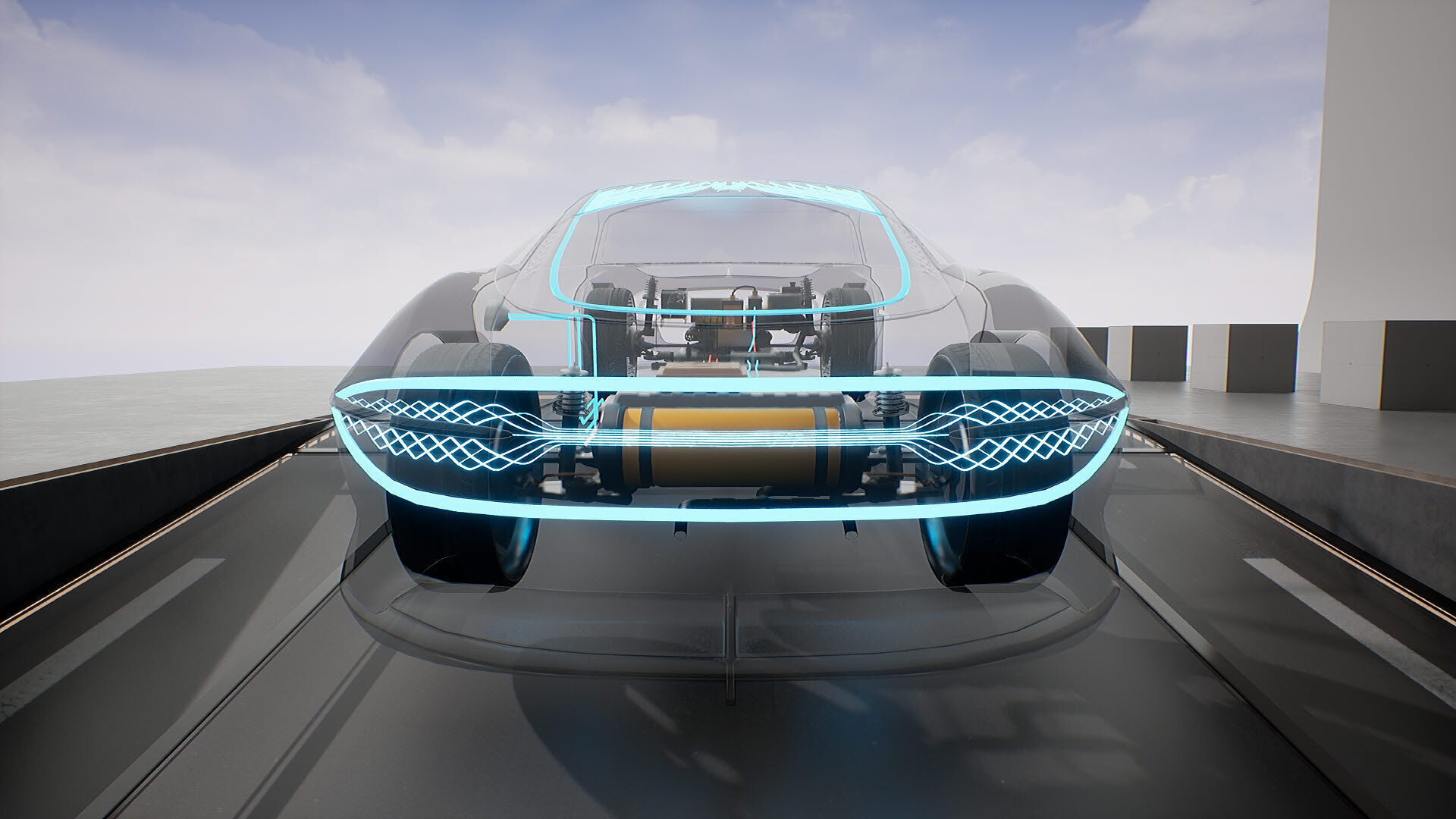 Machine Parts - CAR Low-poly 3D model_5