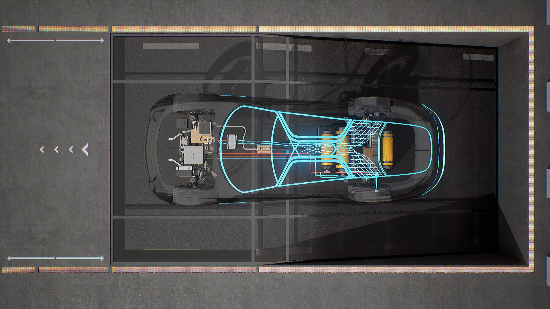 Machine Parts - CAR Low-poly 3D model_7