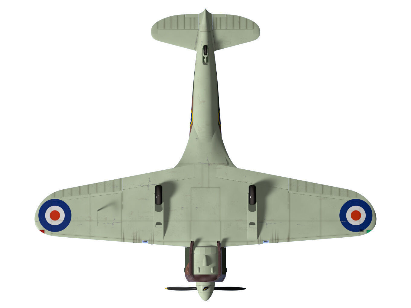 GlosterF5 3D model_5