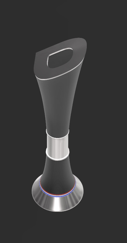 Trophy austin F1 2022 3D print model_3