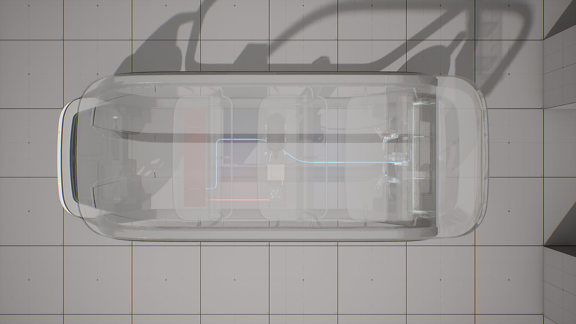 Machine Parts - Golf Cart Low-poly 3D model_6