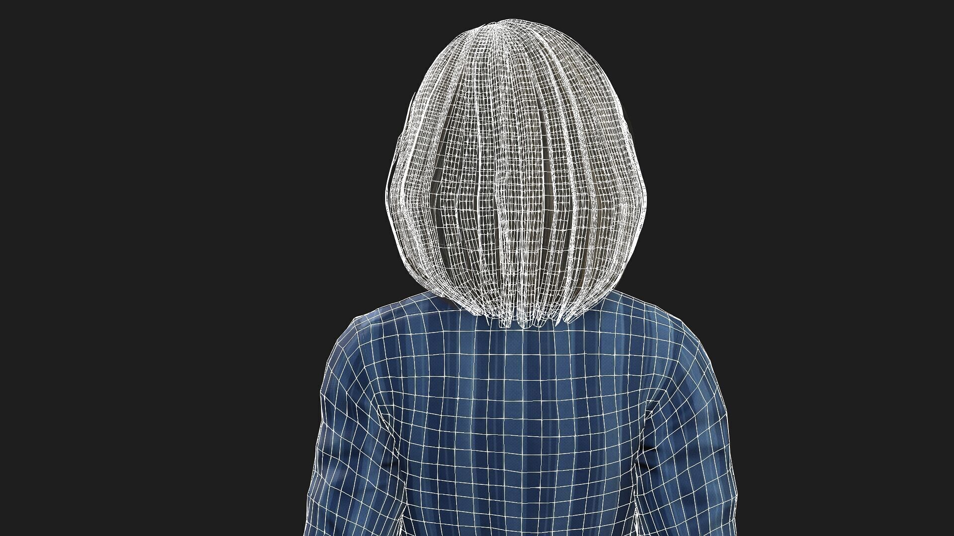 Realistic 3D Woman Character 3D model_15