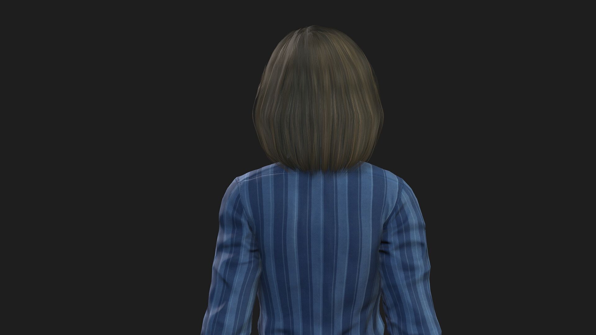 Realistic 3D Woman Character 3D model_6