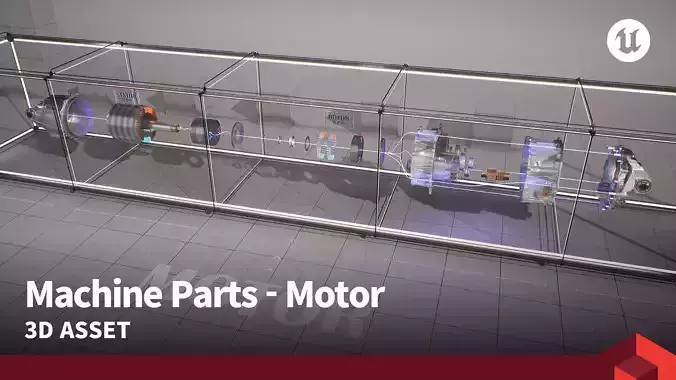 Machine Parts - Motor