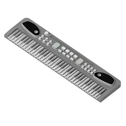 Musical Keyboard Toy 3D print model