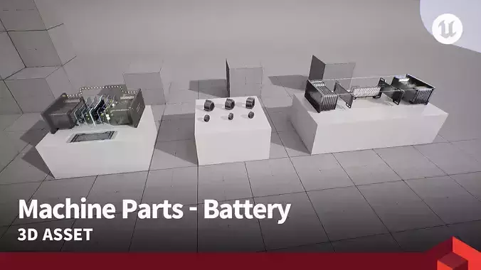 Machine Parts - Battery