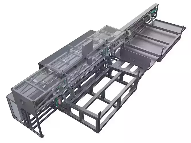 Ultrasonic detection automatic unloading equipment