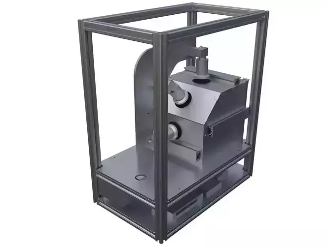 Desktop small data acquisition table Rotating test table