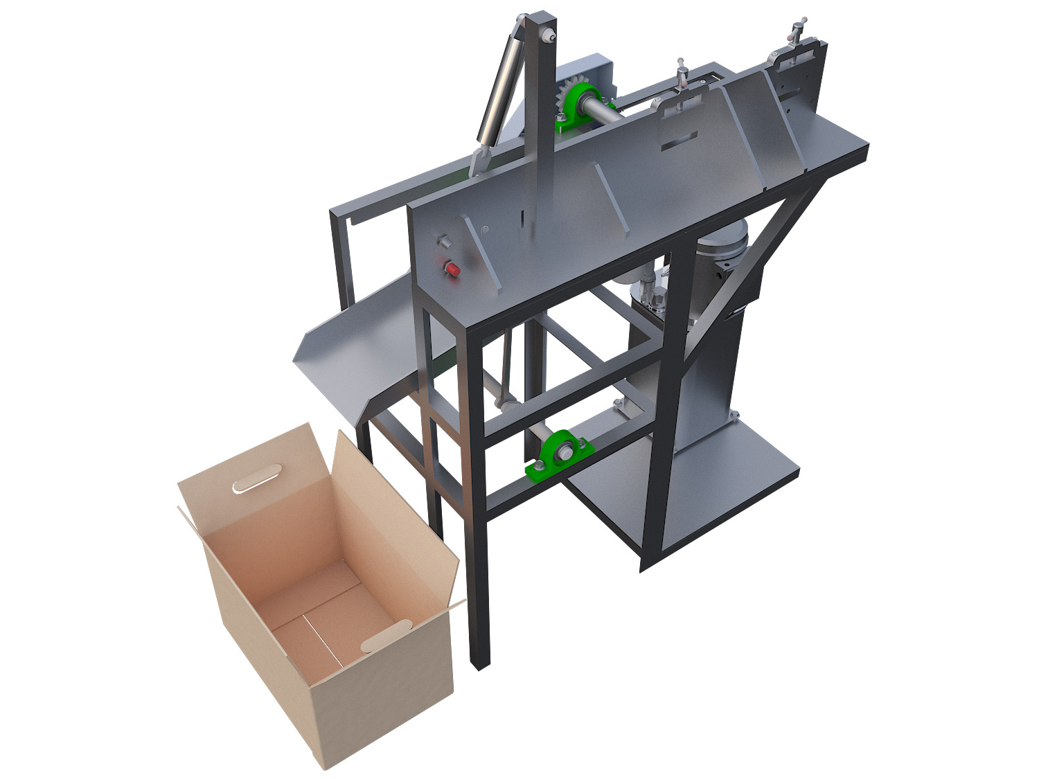 Bending Machine 3D model_1
