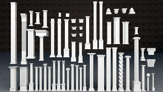 Architectural models collection 3D model