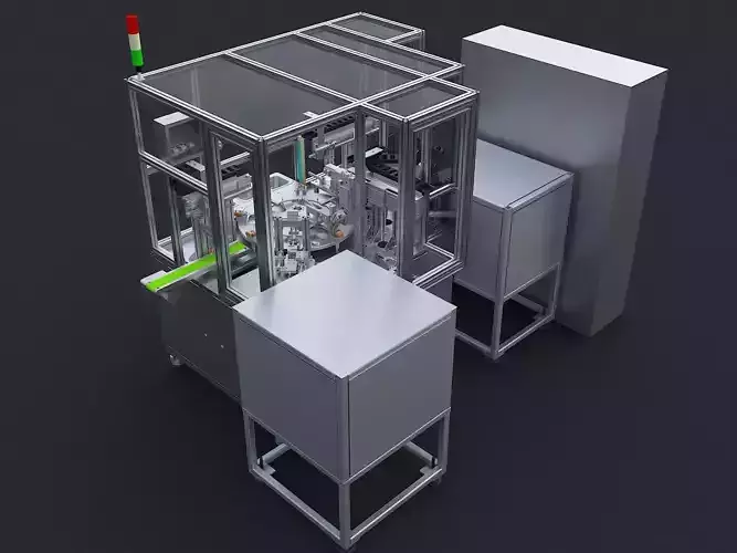 Seat belt buckle automatic assembly equipment