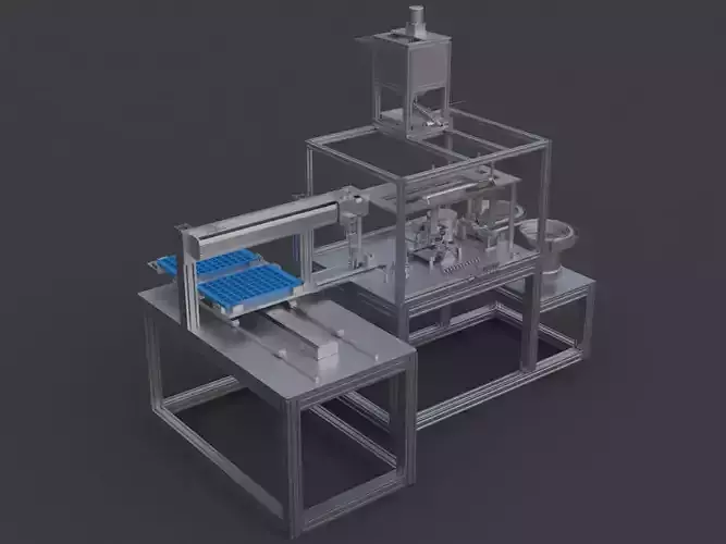 Seat belt car sensor automatic assembly equipment