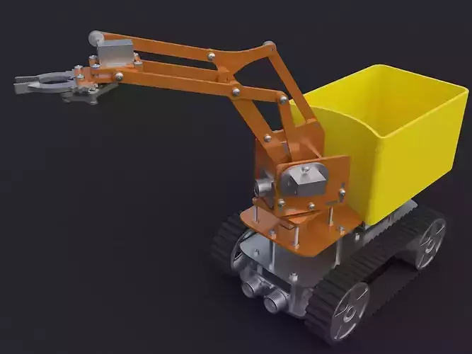 Multifunctional transport crawler trolley
