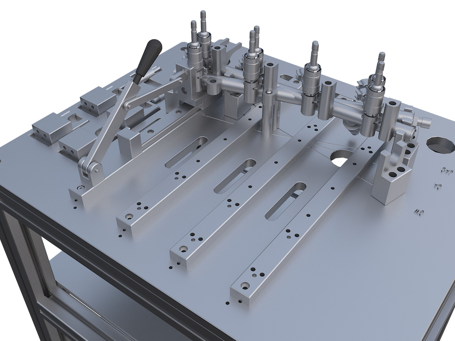 Multifunctional clamping machine 3D model_1