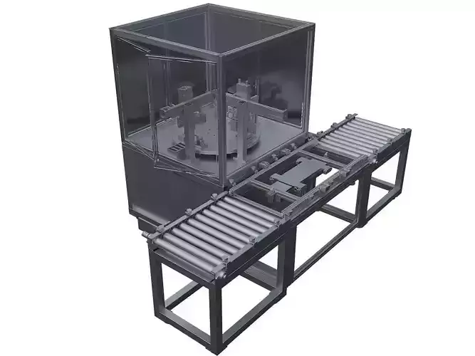 Online welding machine 3D model