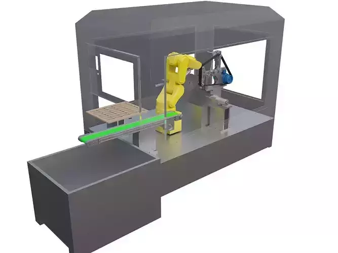 Robot grinding machine