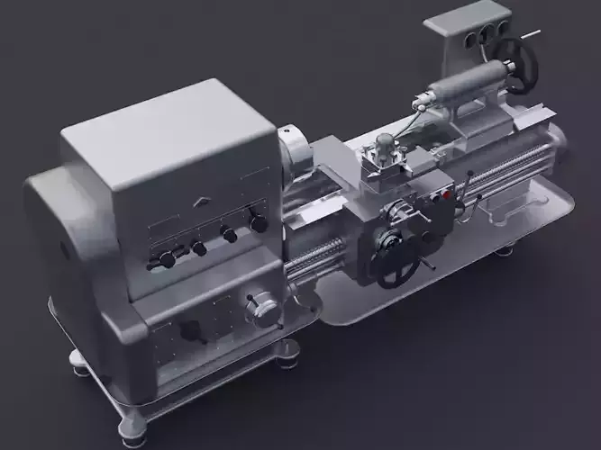 Lathe Machine CNC mold