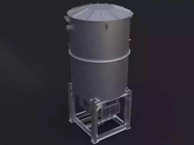 Air volume rotating catalytic combustion heat storage equipment