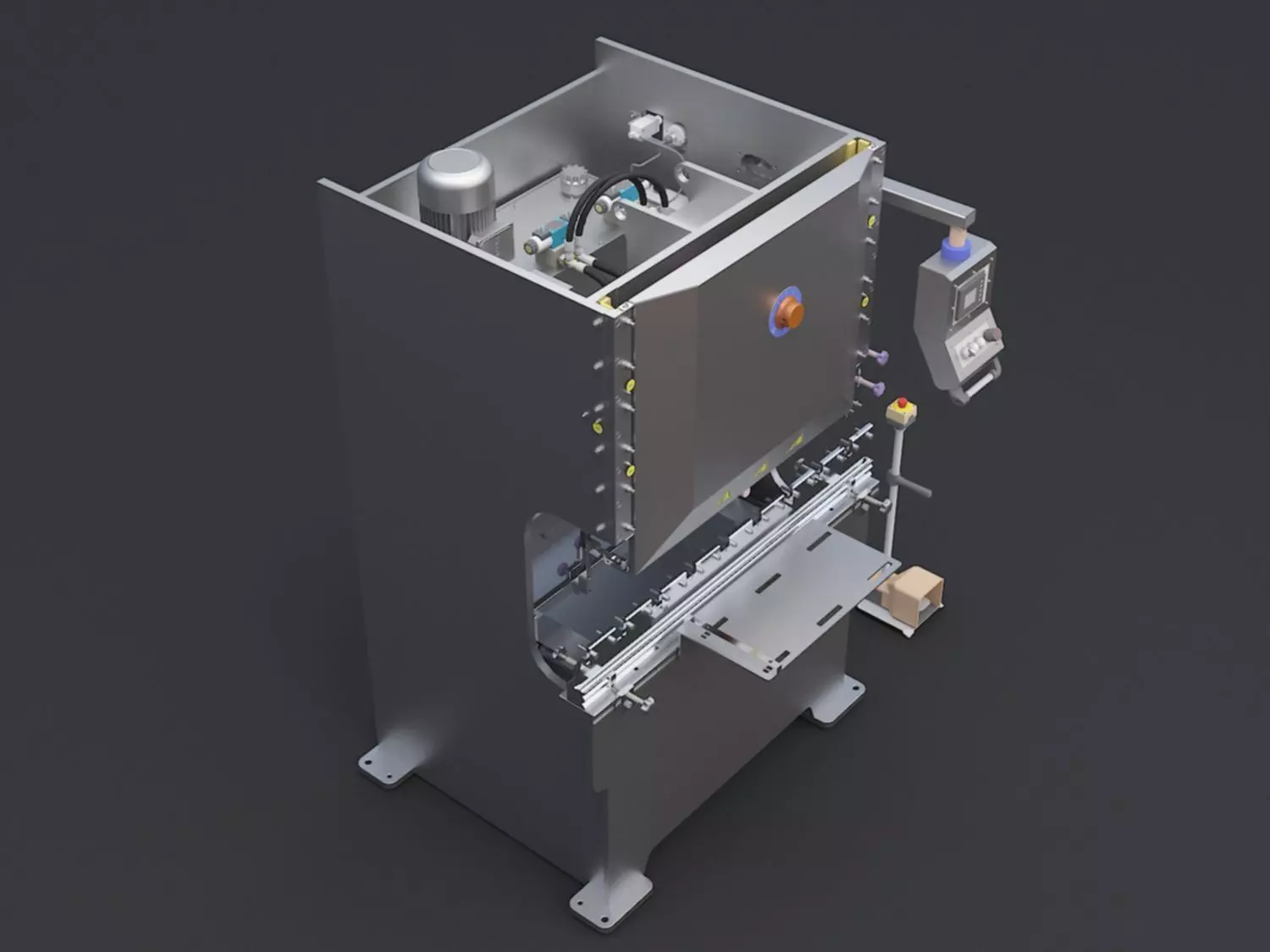 30 ton press 3D model