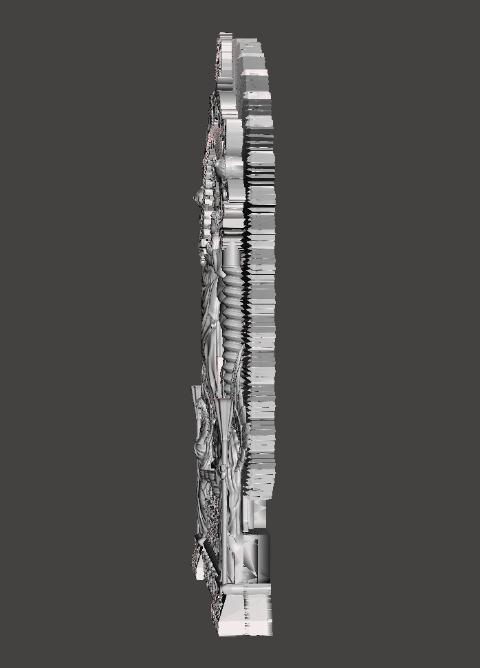 Our Lady of the Cloud - Virgen de la nube 3D print model_6