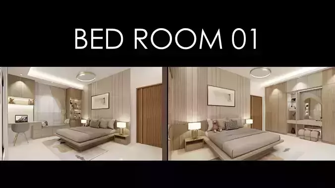 MORDERN BEDROOM INTERIOR