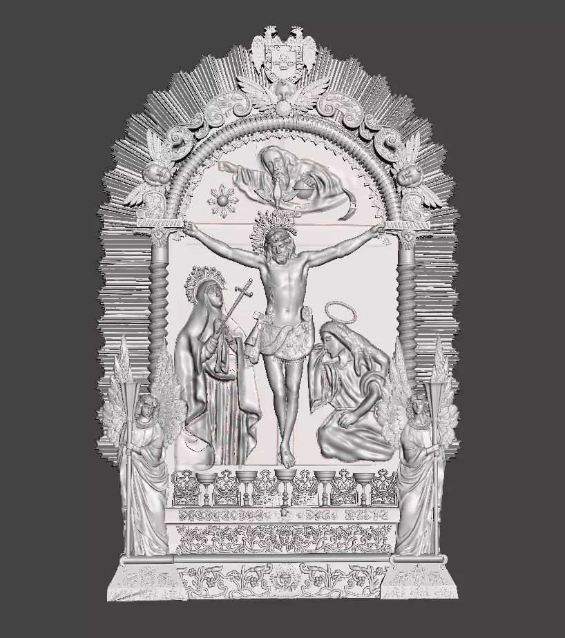 Lord of Miracles - Senor de los Milagros - Cristo Moreno 3D print model_0