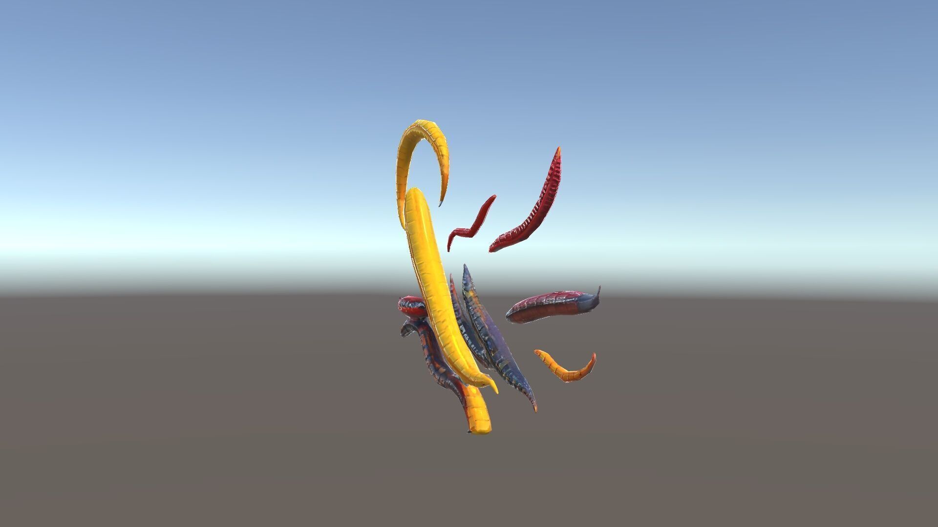 Realistic Centipede Model Pack Low-poly 3D model_28