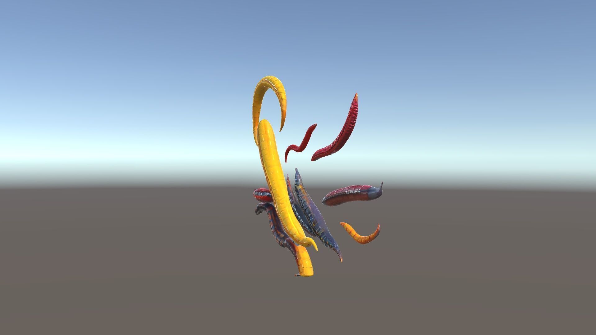 Realistic Centipede Model Pack Low-poly 3D model_5