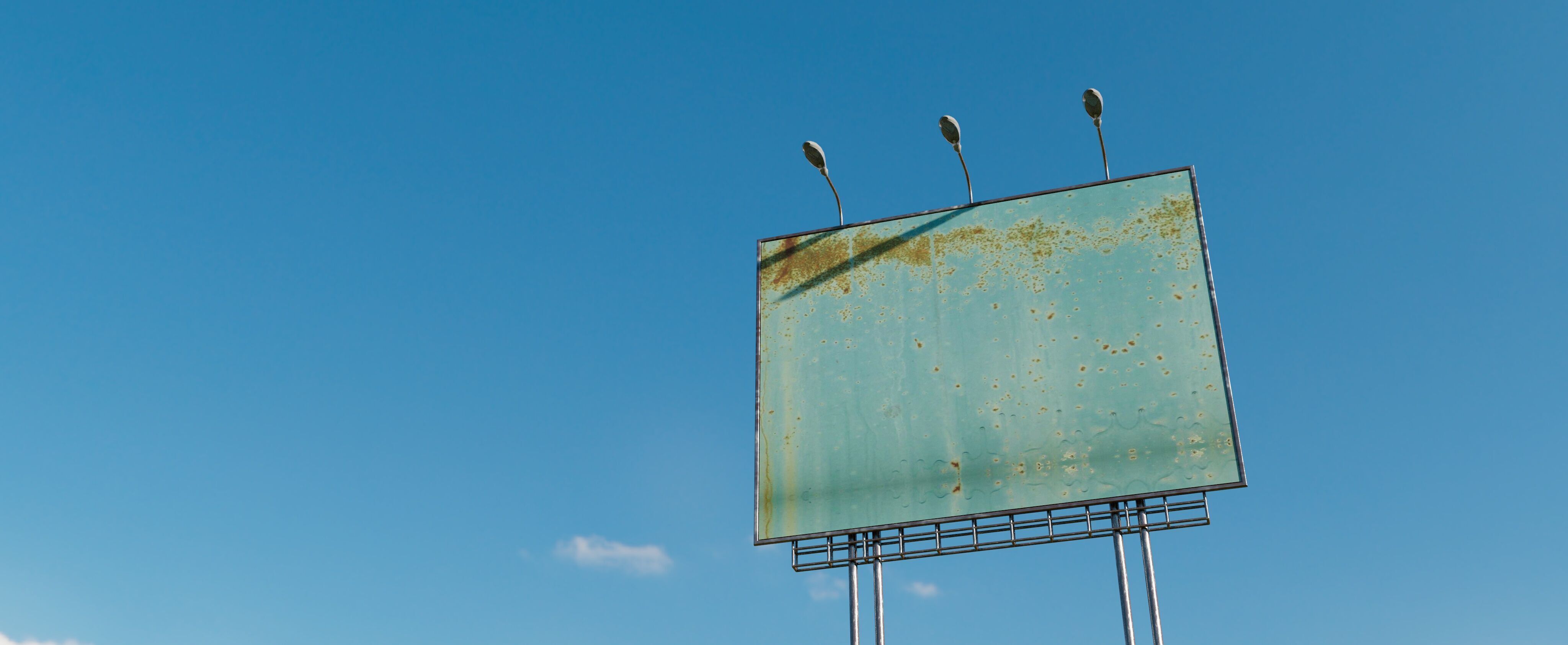 Outdoor Billboard - Low Poly 3D Model Free low-poly 3D model_2