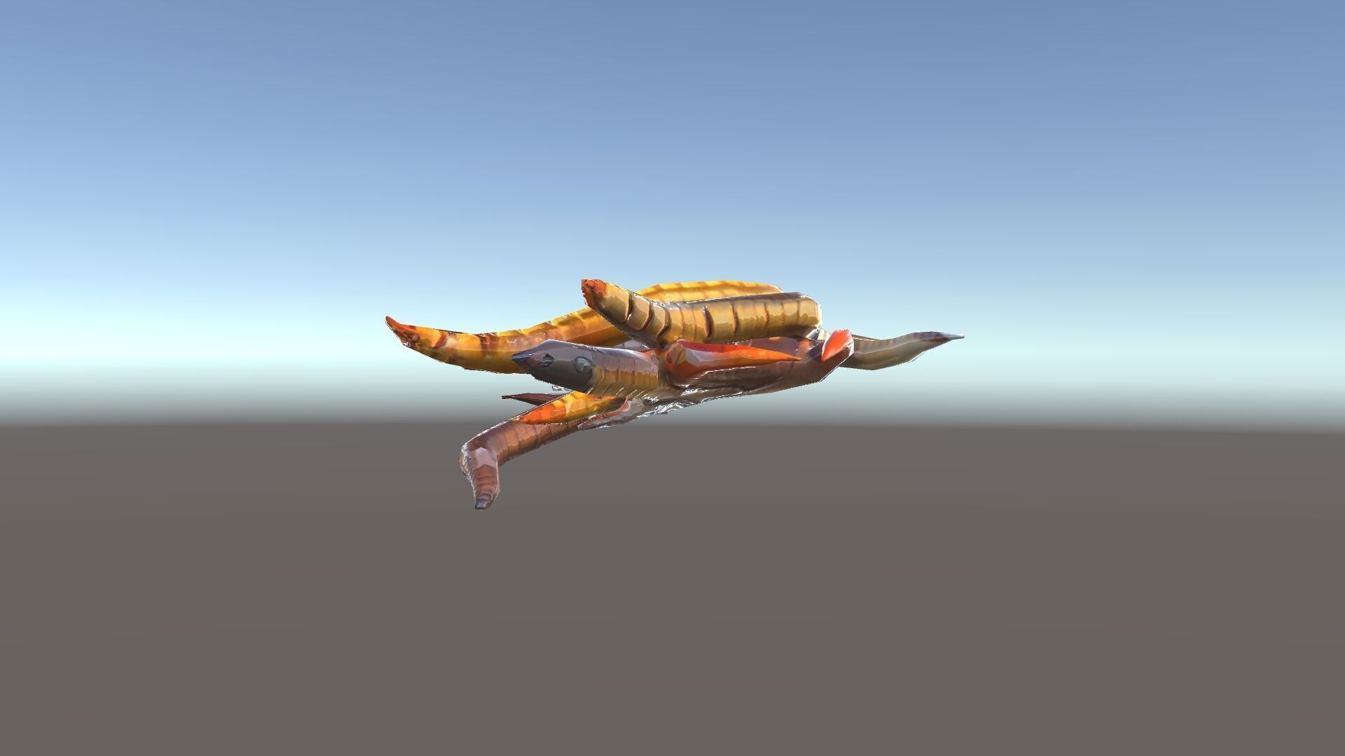 Colorful Centipede Model Pack Low-poly 3D model_18