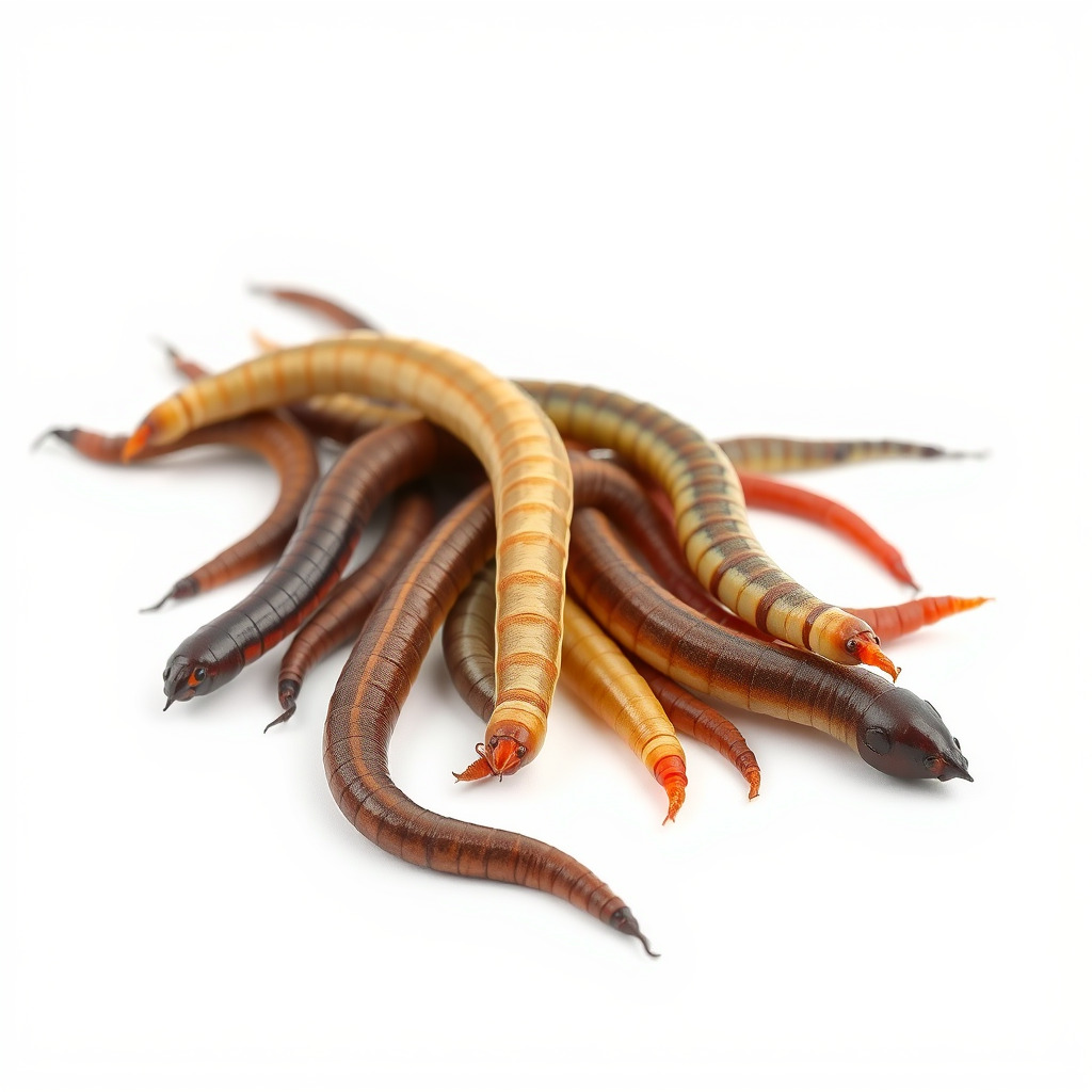 Colorful Centipede Model Pack Low-poly 3D model_2