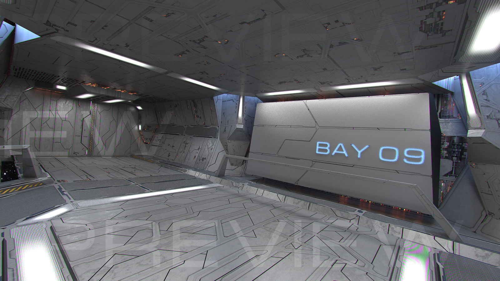 Sci-fi Textures Advanced Pack Low-poly 3D model_3