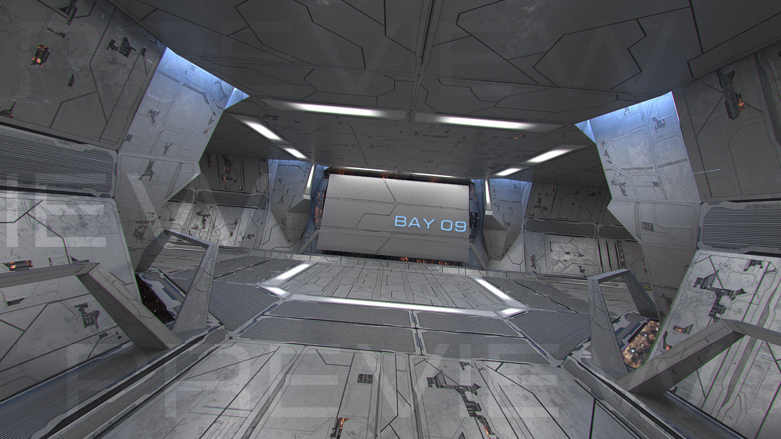 Sci-fi Textures Advanced Pack Low-poly 3D model_1