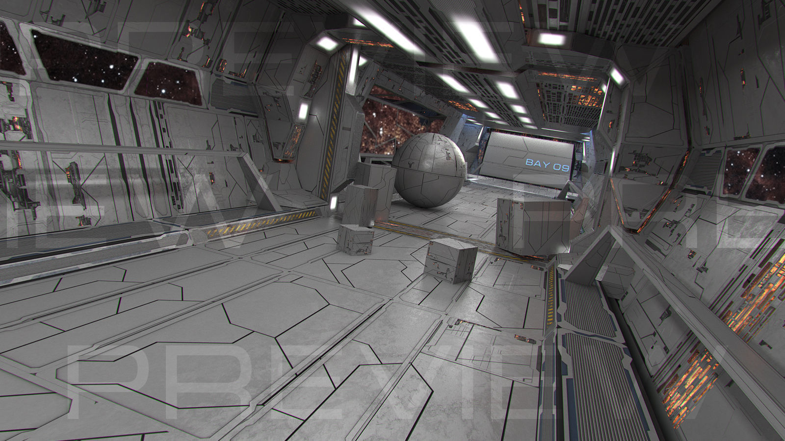 Sci-fi Textures Advanced Pack Low-poly 3D model_4