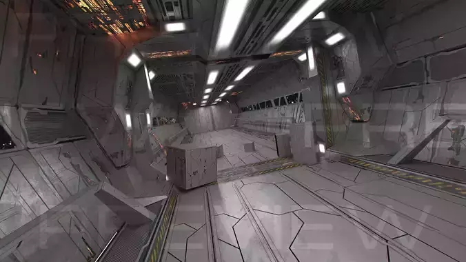 Sci-fi Textures Advanced Pack Low-poly 3D model