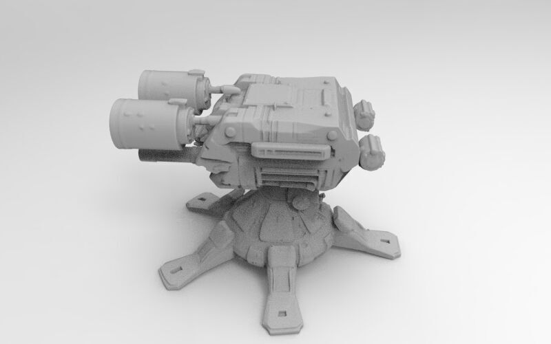 sci-fi weapon 5 3D print model_2