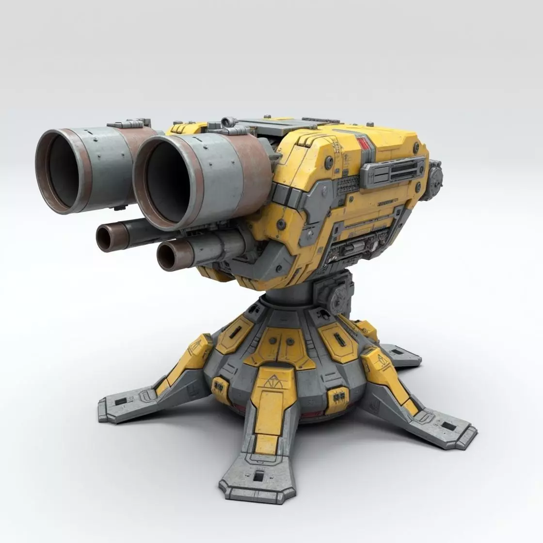 sci-fi weapon 5 3D print model_0