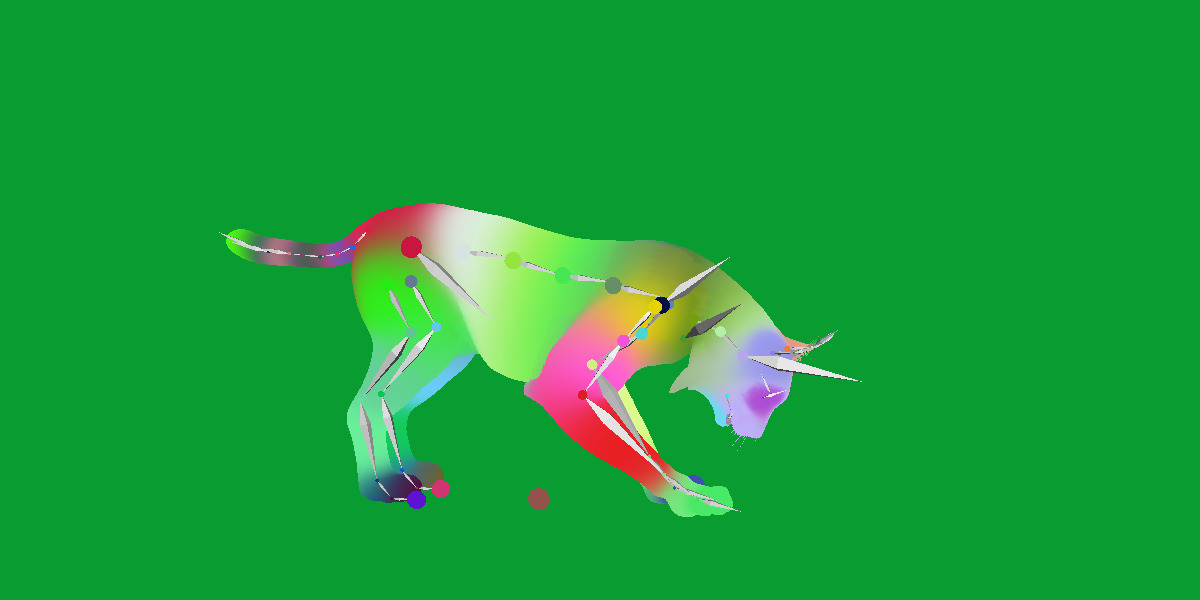 Iberian Lynx Low-poly 3D model_32