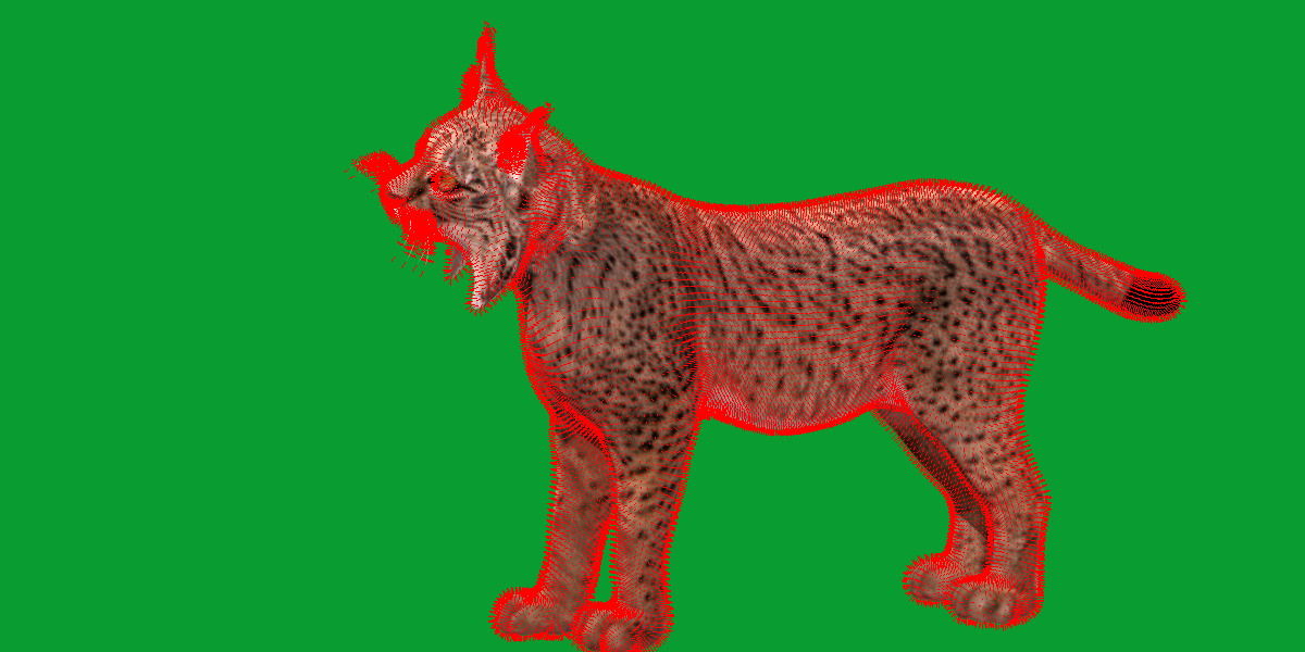 Iberian Lynx Low-poly 3D model_20