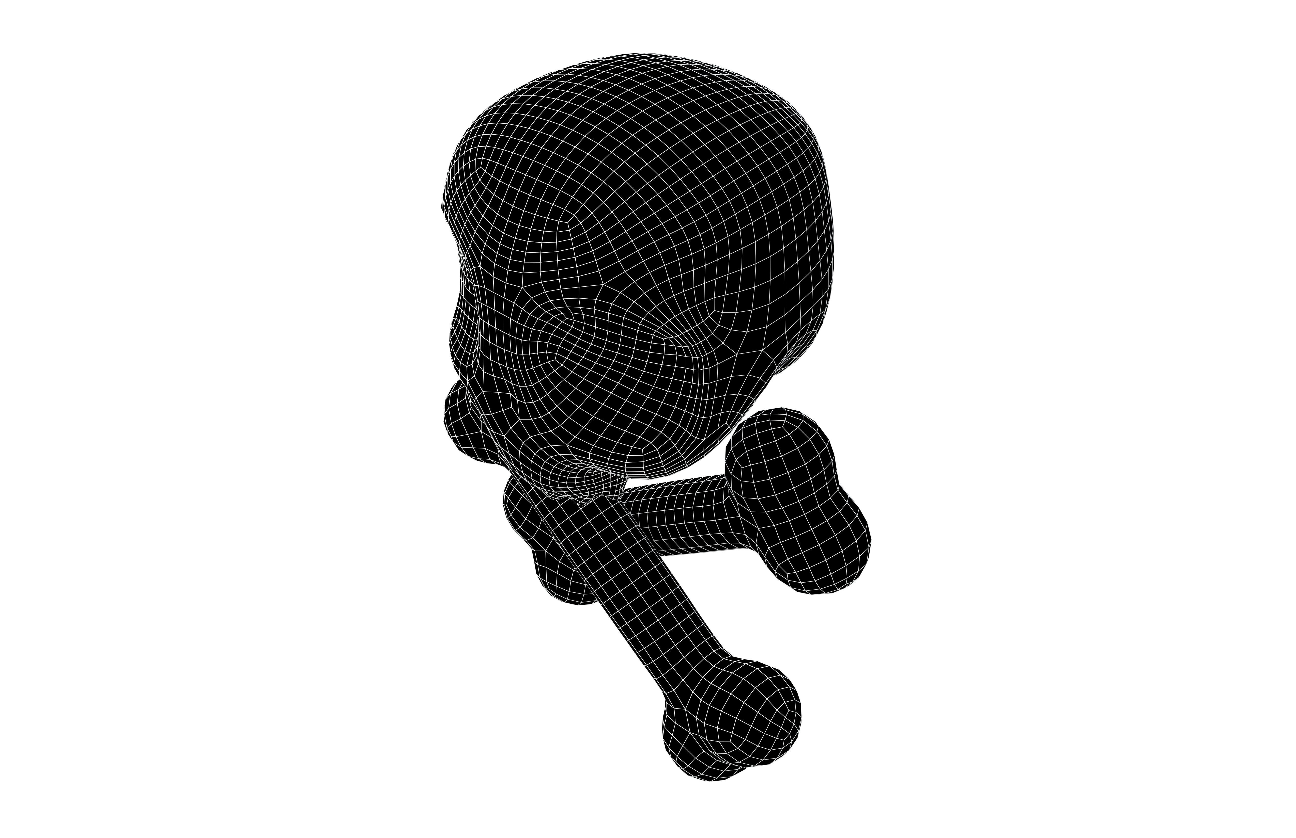 Drugs Icon v1 001 Low-poly 3D model_6