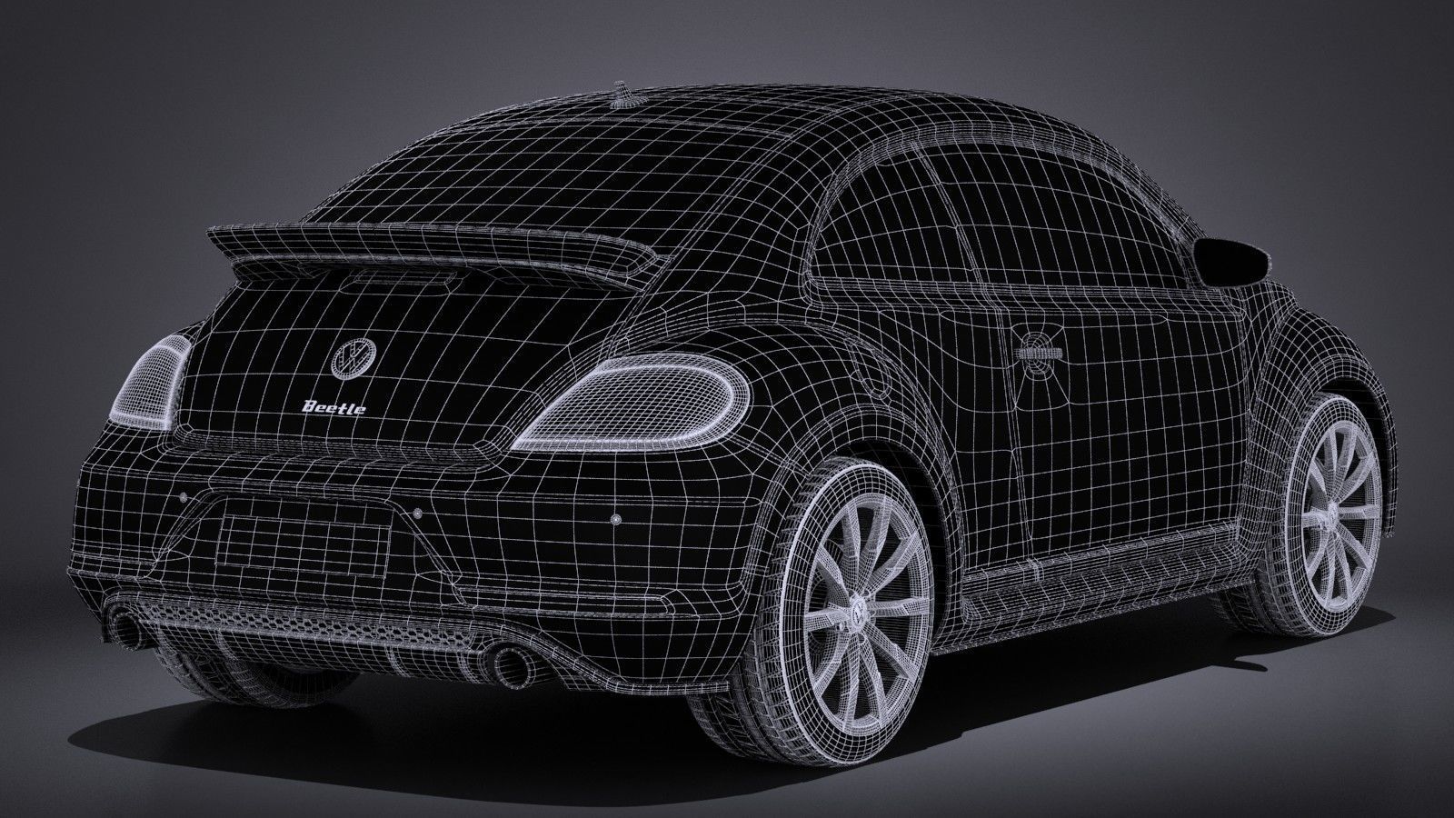 Volkswagen Beetle 2017 3D model_17