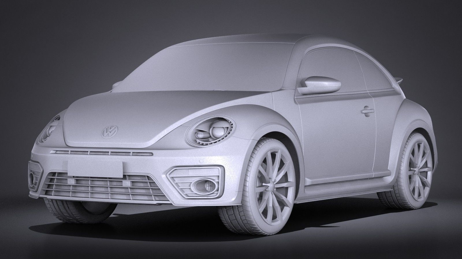 Volkswagen Beetle 2017 3D model_10