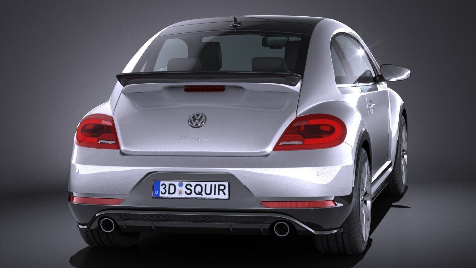 Volkswagen Beetle 2017 3D model_6
