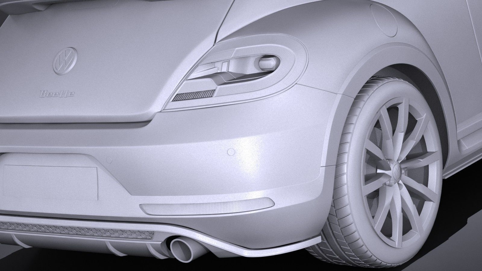 Volkswagen Beetle 2017 3D model_12