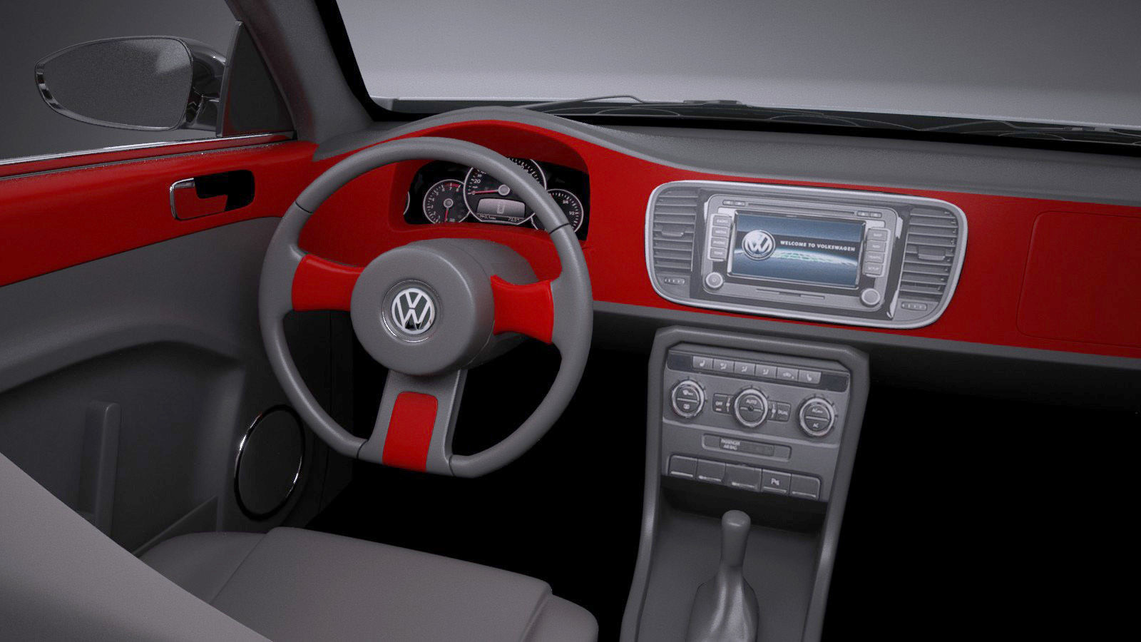 Volkswagen Beetle 2017 3D model_9